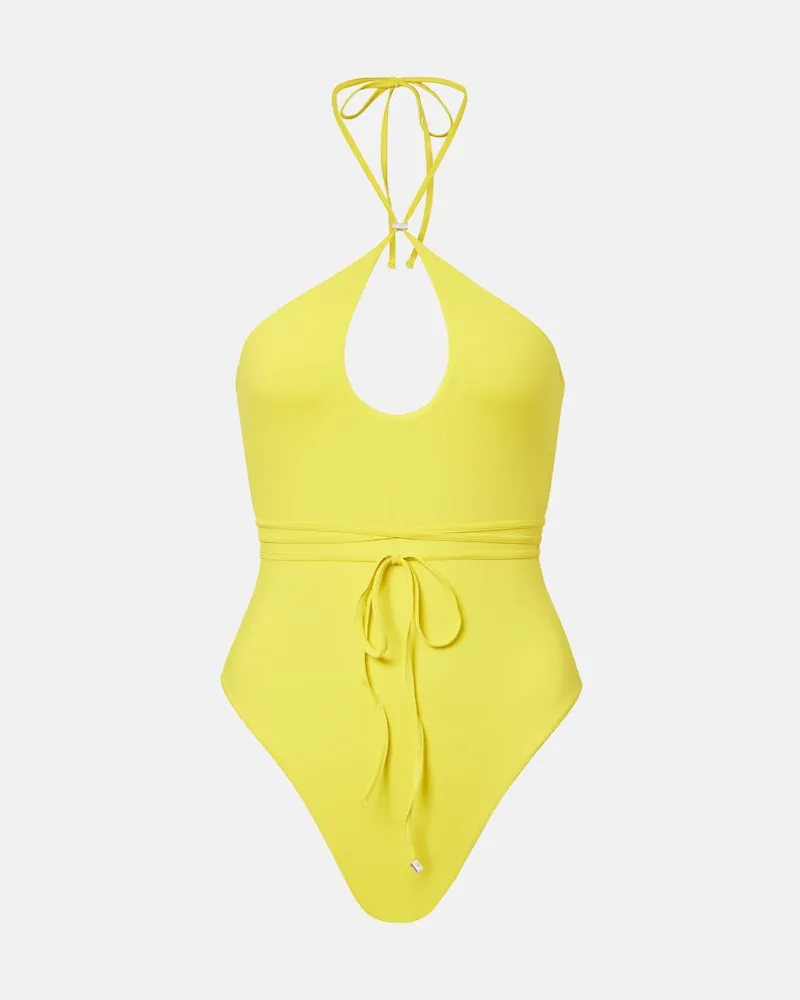 ATTICO Costume intero Giallo