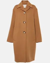 SPORTMAX Cappotto Fiuggi in lana vergine Marrone