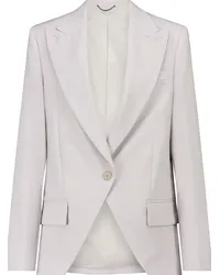 Stella McCartney Blazer Lindsey in lana Grigio