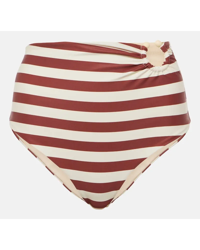 Johanna Ortiz Slip bikini a vita alta Multicolore