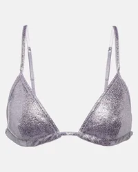 Tom Ford Bralette metallizzata Viola