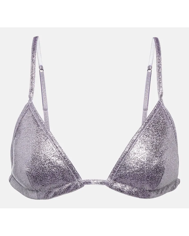 Tom Ford Bralette metallizzata Viola