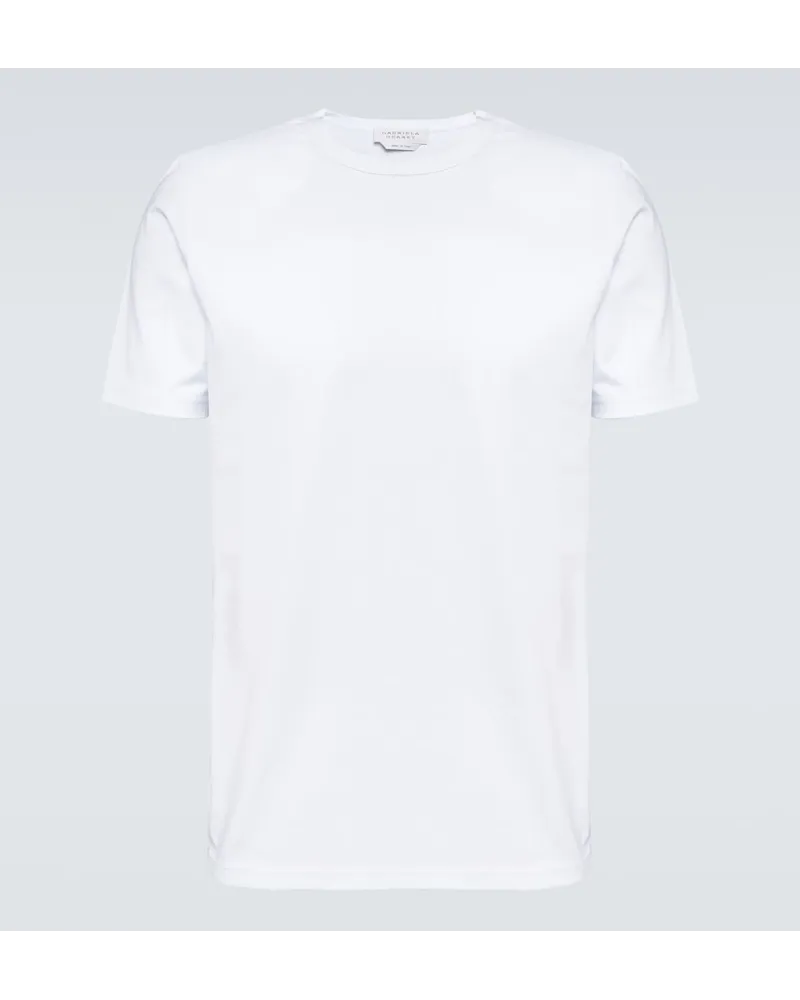Gabriela Hearst T-shirt Bandeira in cotone Bianco