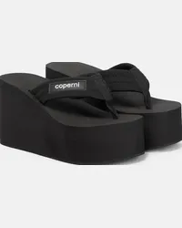 COPERNI Sandali infradito con platform Nero