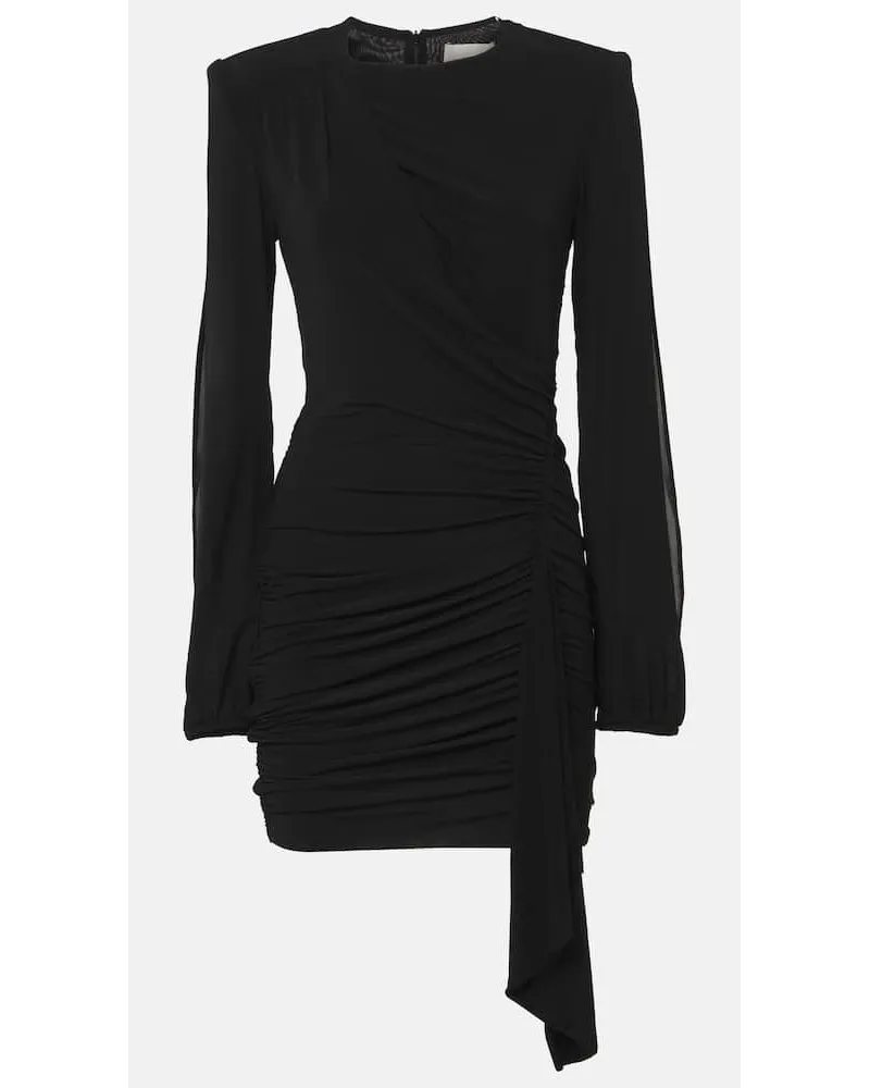 Isabel Marant Abito corto Vinia in jersey Nero