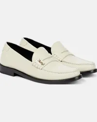 Saint Laurent Mocassini Le Loafer in pelle Bianco