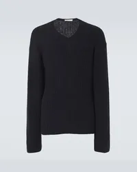 The Row Pullover Gustave in cashmere Blu