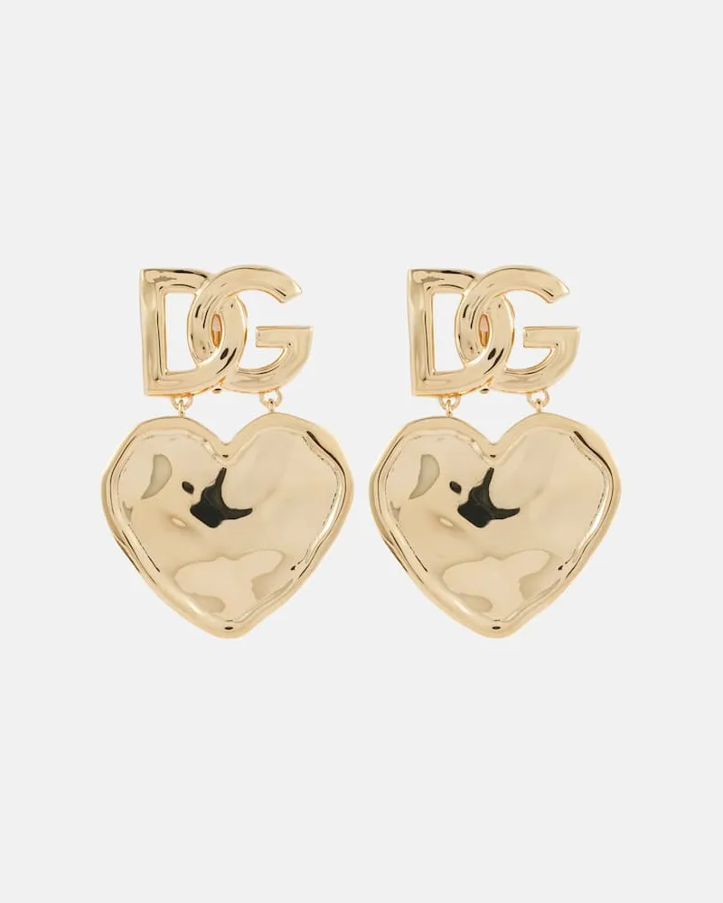 Dolce & Gabbana Orecchini a clip DG Oro