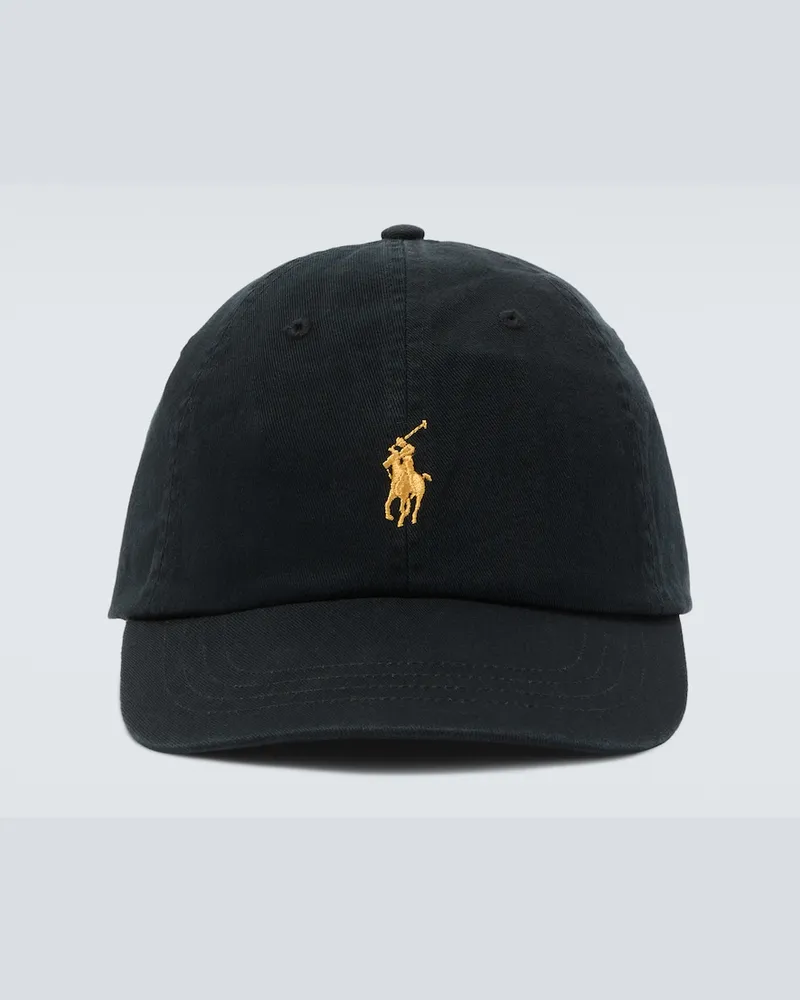 Ralph Lauren Cappello da baseball in cotone Nero
