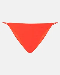 JADE SWIM Slip bikini Bare Minimum Rosso