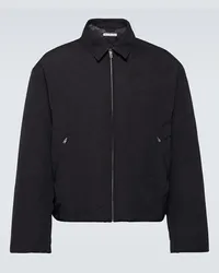 Acne Studios Piumino in tessuto tecnico Nero