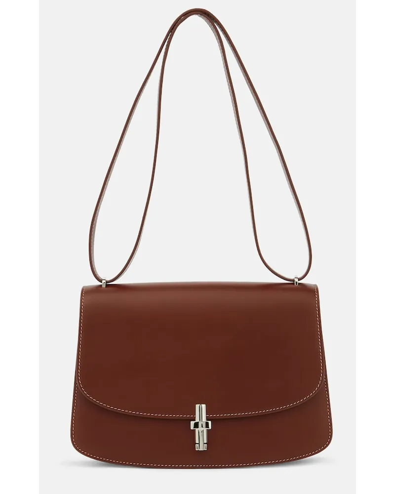 The Row Borsa a spalla Sofia 10 in pelle Marrone