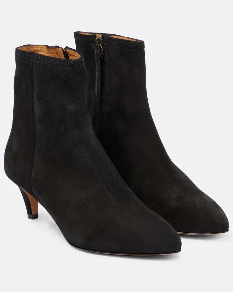 Isabel Marant Stivaletti Deone in suede Nero