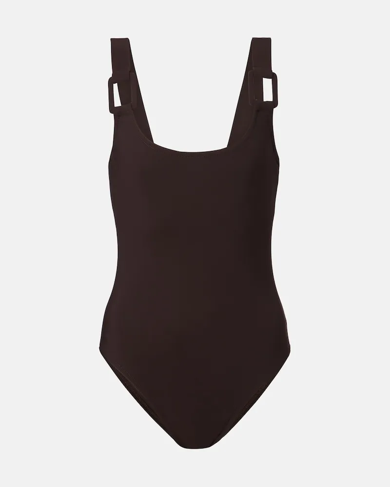 Karla Colletto Costume intero Juni Marrone