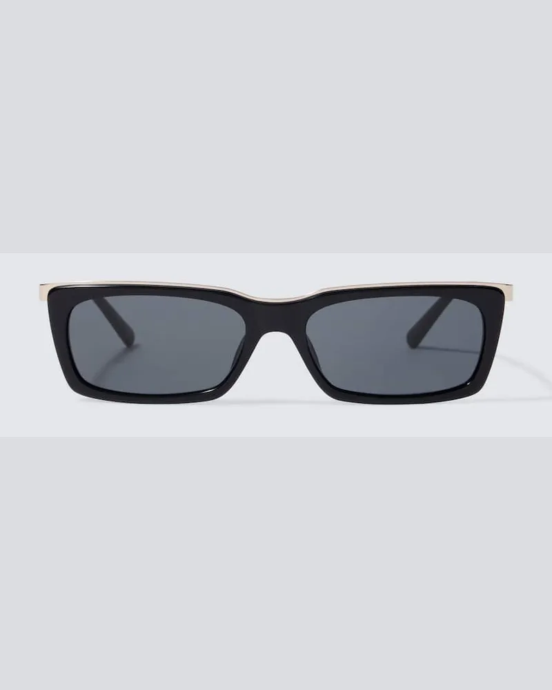 Saint Laurent Occhiali da sole rettangolari SL 766 Nero