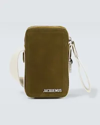 Jacquemus Borsa a tracolla Le Cuerda Vertical Marrone