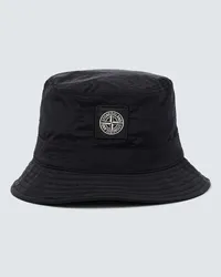 Stone Island Cappello da pescatore Compass Nero