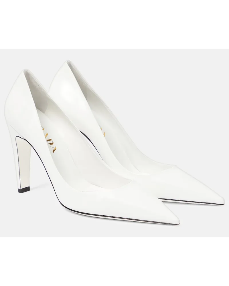 Prada Pumps in pelle Bianco