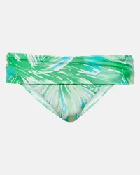 Melissa Odabash Slip bikini Brussels con ruches Verde