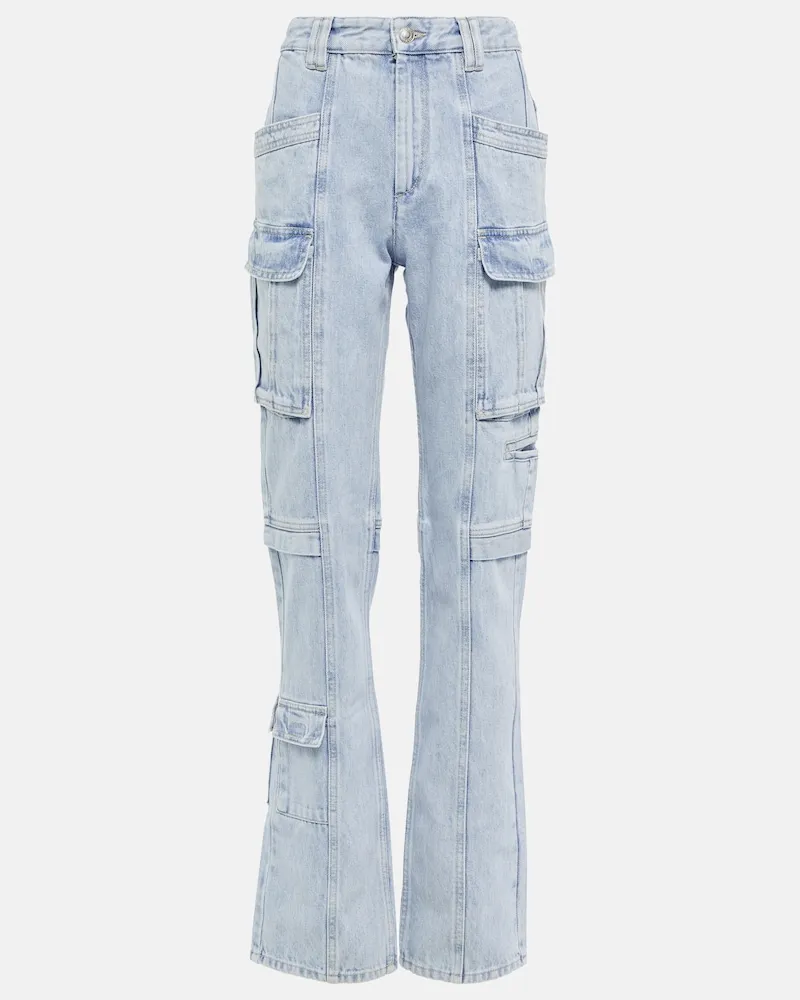 Isabel Marant Jeans cargo Vokayo Blu
