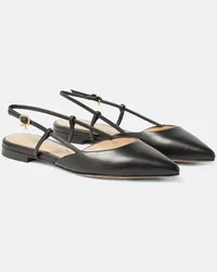 Gianvito Rossi Ballerine slingback Ascent 05 in pelle Nero