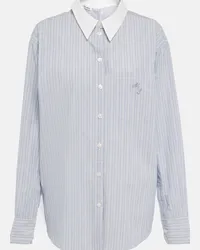 Acne Studios Camicia in cotone a righe Multicolore