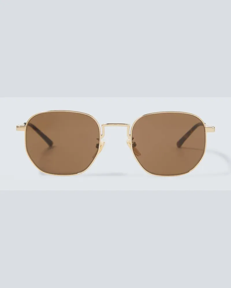 Gucci Occhiali da sole rotondi Oro