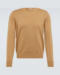 Burberry Pullover Barey in lana Marrone