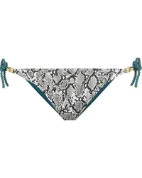 Heidi Klein Slip bikini Mombasa reversibili Grigio