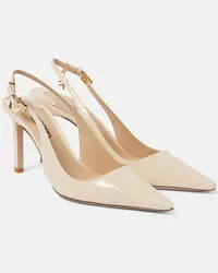 Tom Ford Pumps slingback Angelina in pelle Bianco