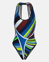 Emilio Pucci Costume intero Iride con stampa Multicolore