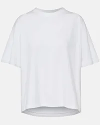 Loewe T-shirt Anagram in jersey di cotone Bianco