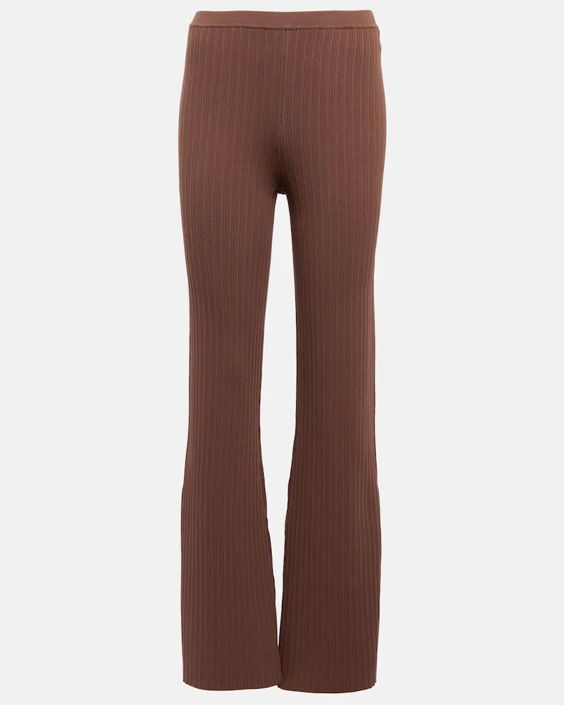 SIR Pantaloni Sylvie a coste Marrone