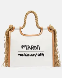 Marni x No Vacancy Inn - Borsa Marcel in canvas Multicolore