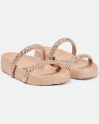 Gianvito Rossi Sandali Croisette con platform Rosa