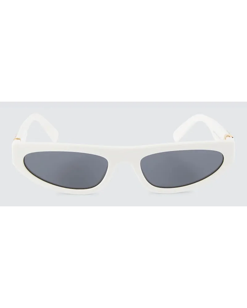 Miu Miu Occhiali da sole cat-eye Miu Glimpse Bianco