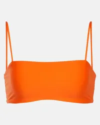 Loro Piana Top bikini a fascia Arancione