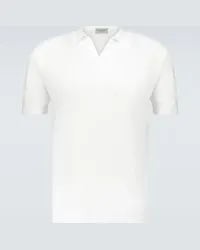 John Smedley Polo Noah in cotone Bianco