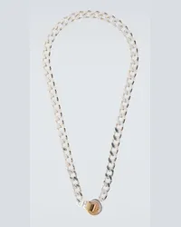 Bottega Veneta Collana in argento sterling Argento