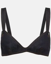 Tom Ford Bralette di jeans Blu