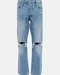 Frame Denim Jeans regular Le Slouch a vita alta Blu