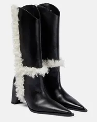 COPERNI Stivali Bridge con shearling sintetico Nero