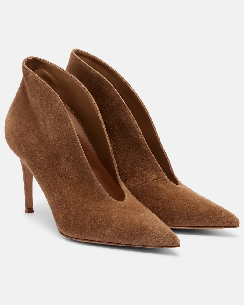 Gianvito Rossi Pumps Vania in suede Marrone