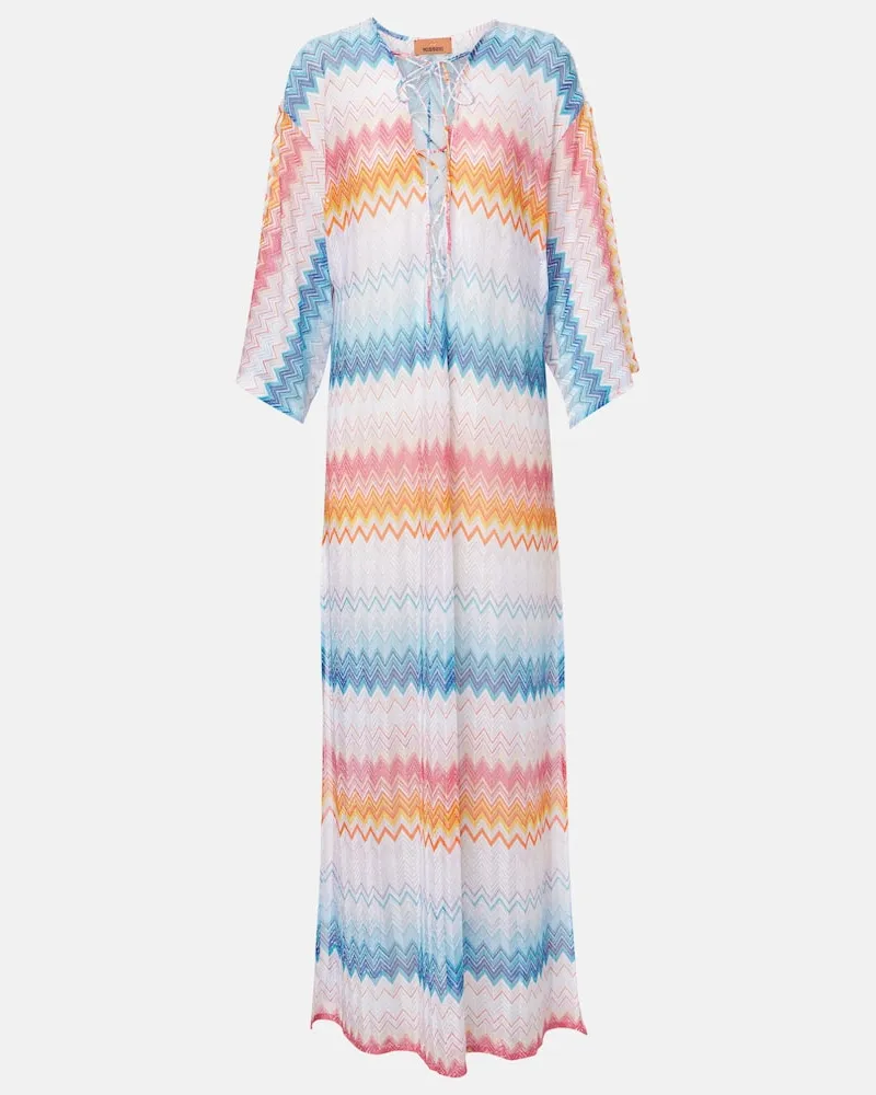 Missoni Copricostume OmbrÃ© a zig-zag Multicolore