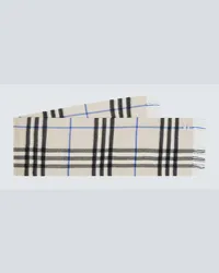 Burberry Sciarpa Burberry Check in cashmere Beige