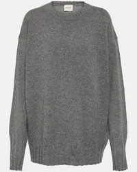 KHAITE Pullover Camilla in cashmere Bianco