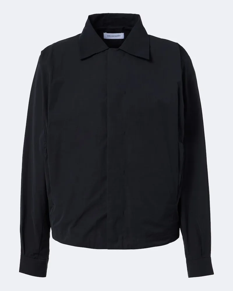 KIKO KOSTADINOV Giacca blouson Kippel in tessuto tecnico Nero