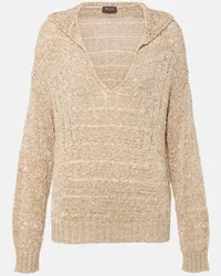 Loro Piana Pullover in seta Beige