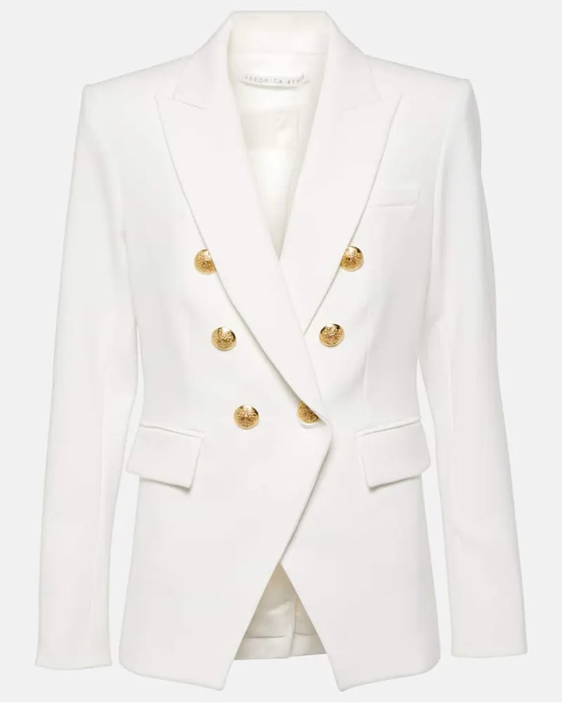 Veronica Beard Blazer doppiopetto Miller Bianco