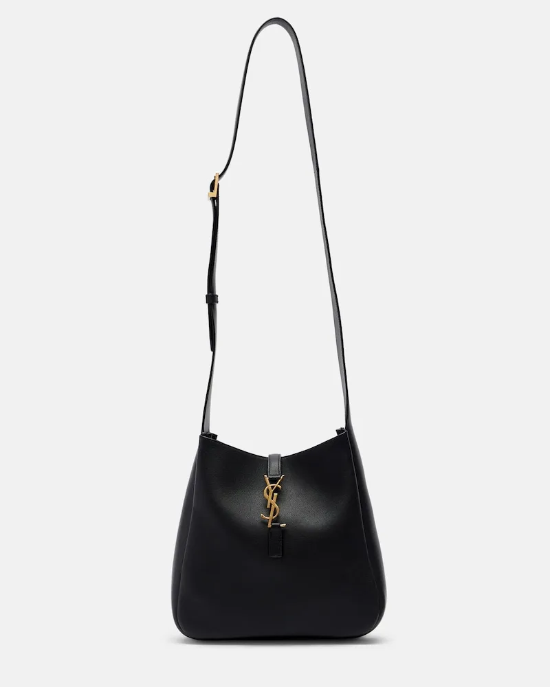 Saint Laurent Borsa a tracolla Le 5 à 7 in pelle Nero